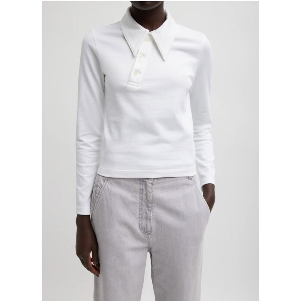 Tibi NWT perfect t-shirt shrunken polo